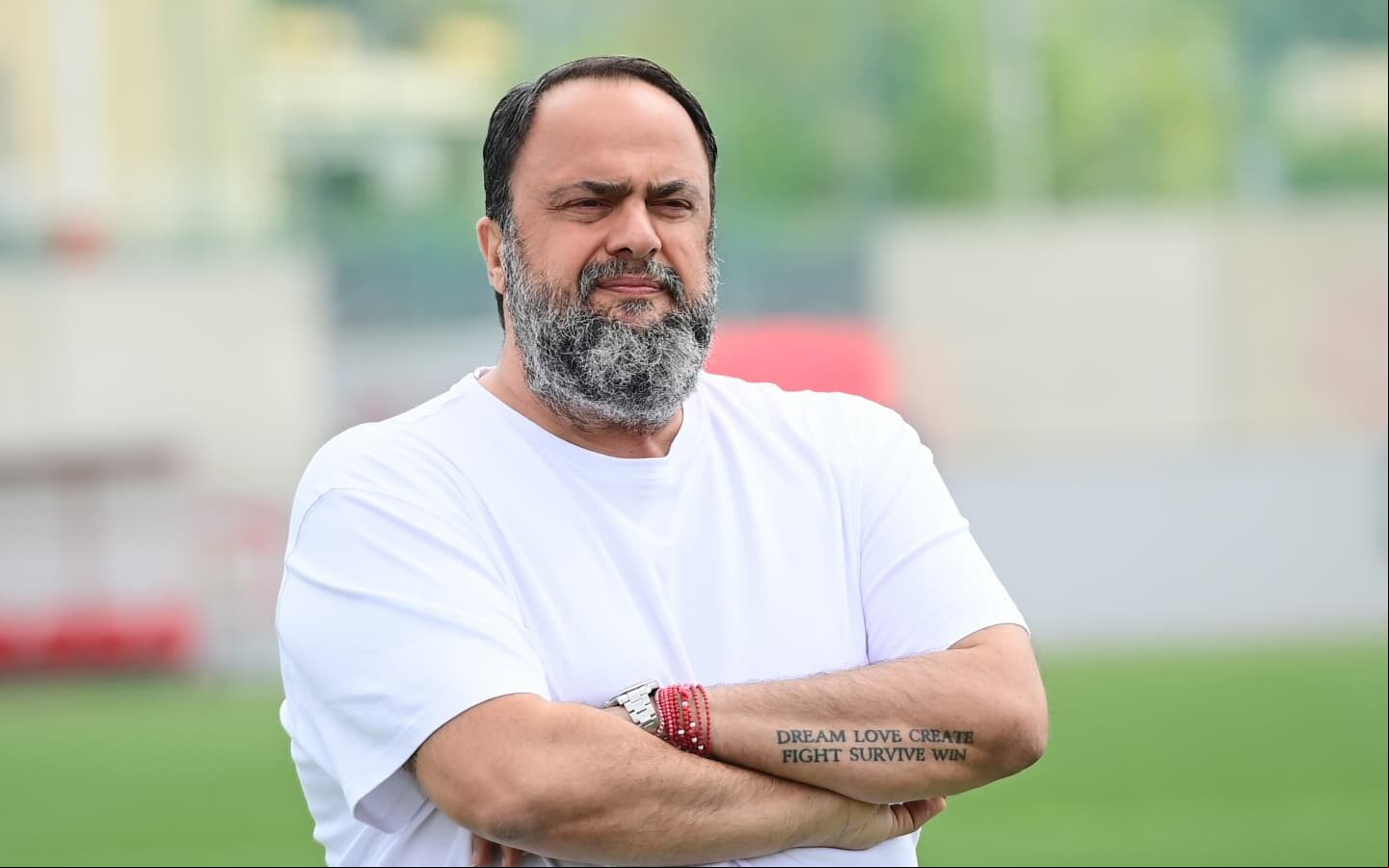 Marinakis é dono do Olympiacos, da Grécia, e do Nottingham Forest (Foto: Reprodução)