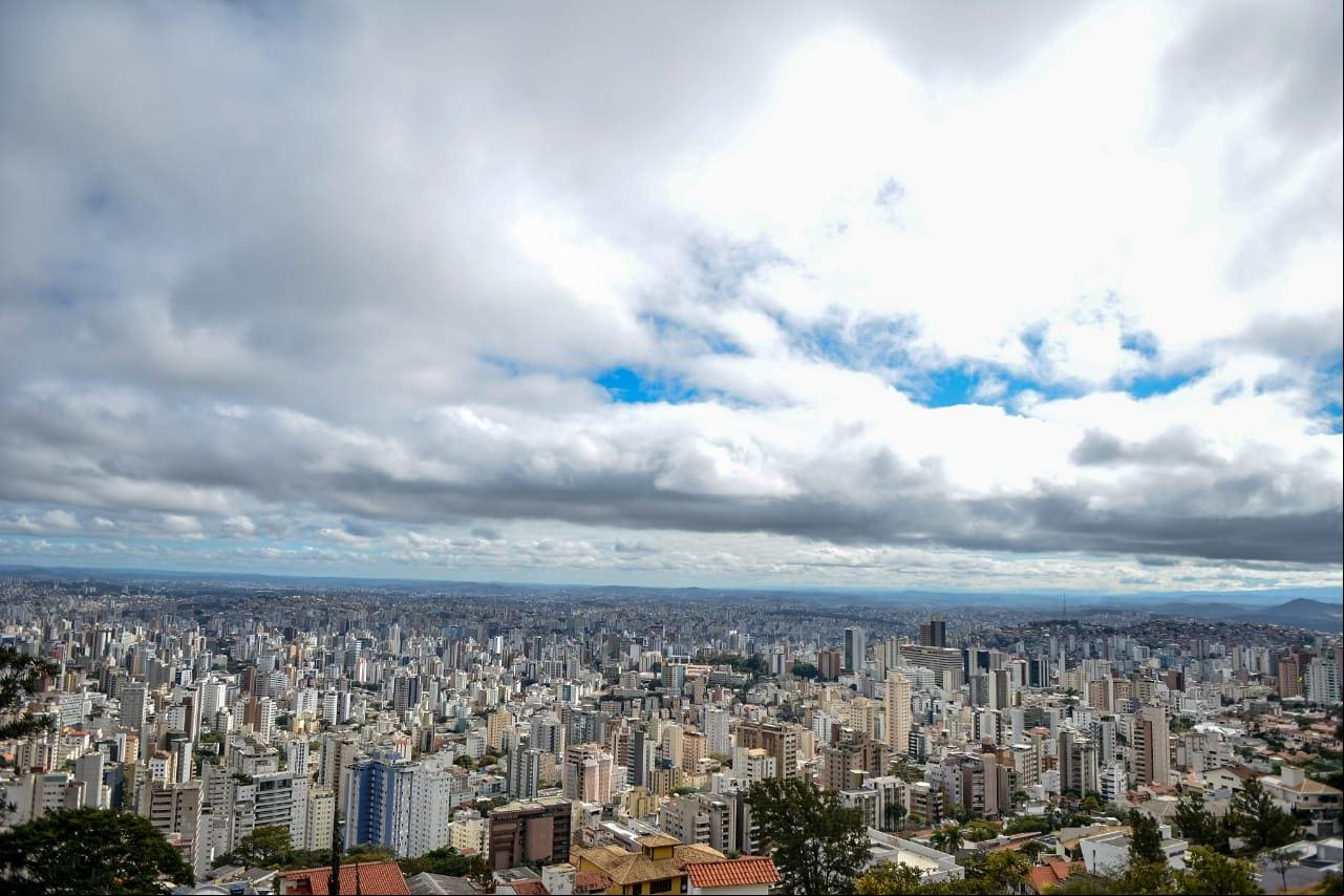 Imagem mostra vista panorâmica de Belo Horizonte