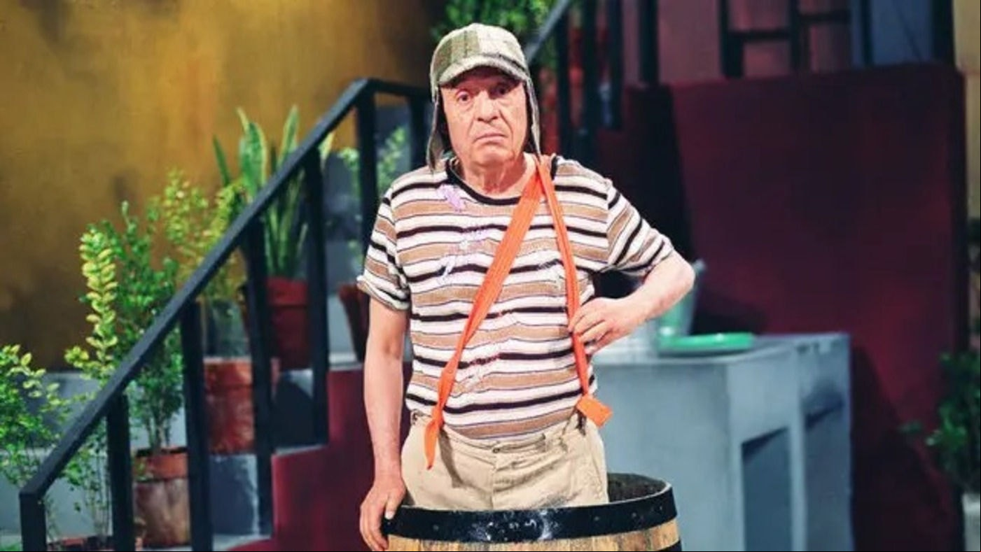 O ator mexicano Roberto Bolaños, intérprete do Chaves
