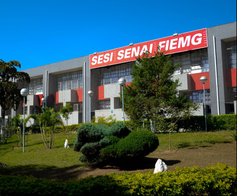 O Sesi/Senai fica na avenida Amazonas, 55, no Centro de Betim 